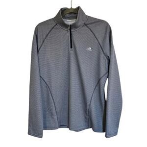 Adidas Golf Womens 1/4 Zip Pullover Large EUC